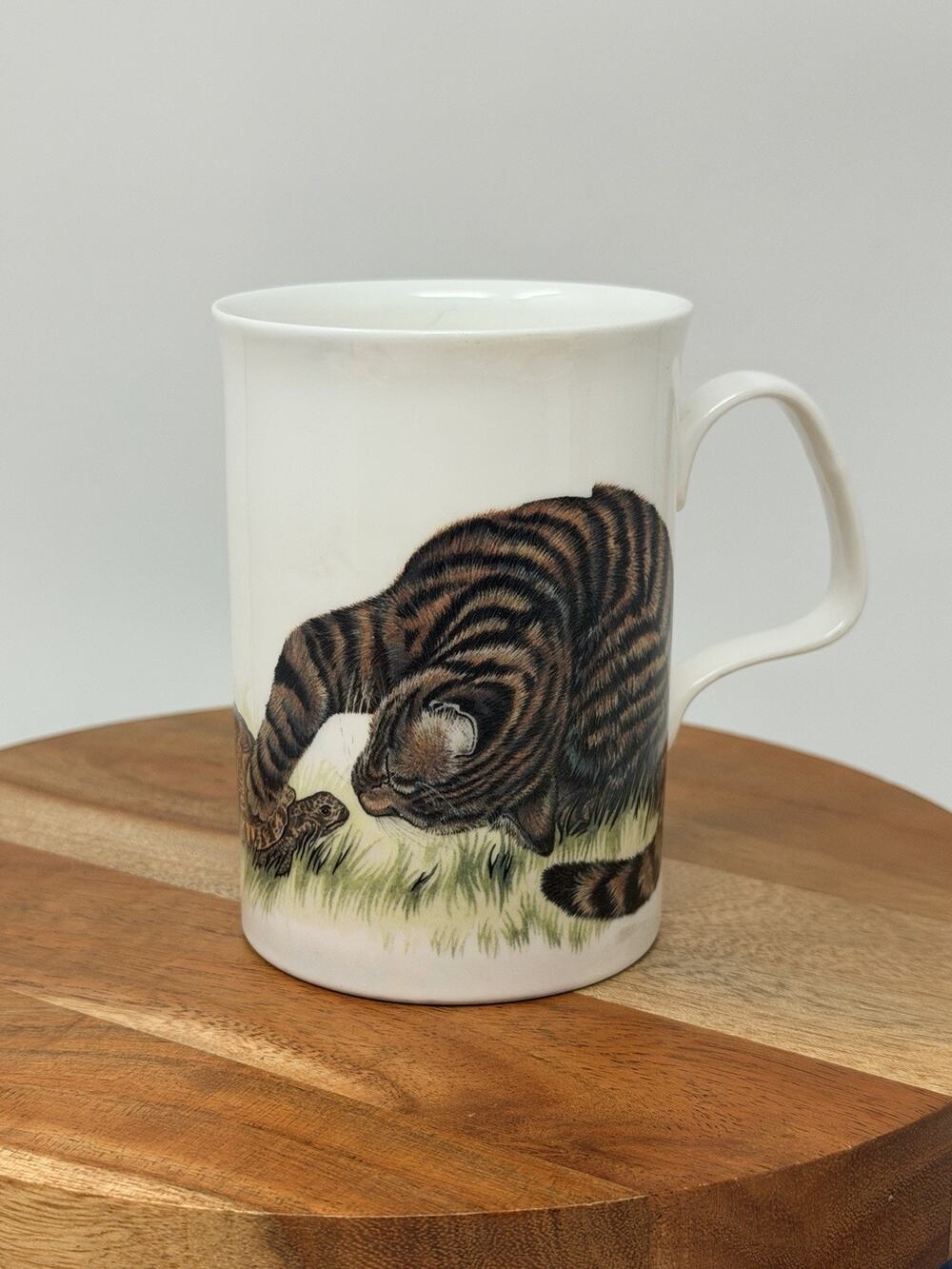 Coffee Mug Roy Kirkham Cat Lovers 1991 England Fine Bone China